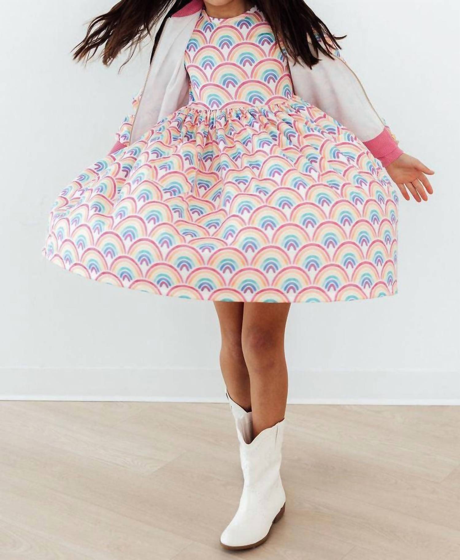 Mila & Rose - Short Sleeve Pocket Twirl Dress