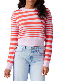 Colorush - Striped Womad Little Crew Cashmere Sweater