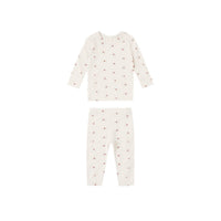 Quincy Mae - Kids' Bamboo Pajama Print Set