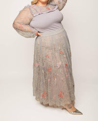 -Bl^Nk- - Marino Maxi Skirt - Plus