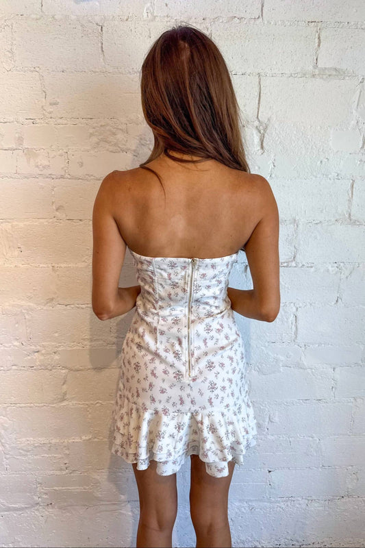 The Vintage Shop - Romantic Floral Mini Dress