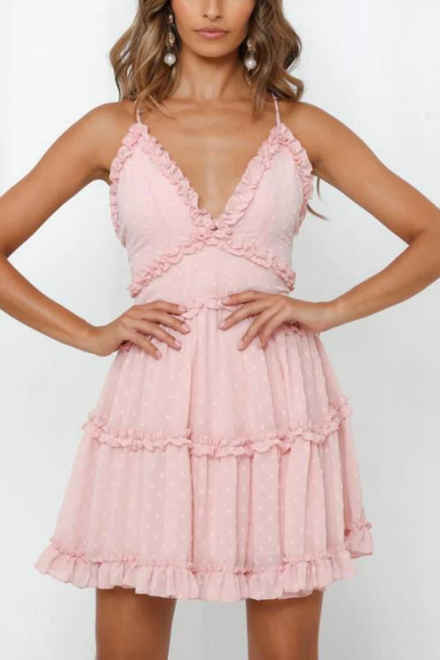 One And Only Collective - Tiered Mini Dress