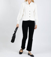 Melissa Nepton - Jaycee Cable Knit Sweater