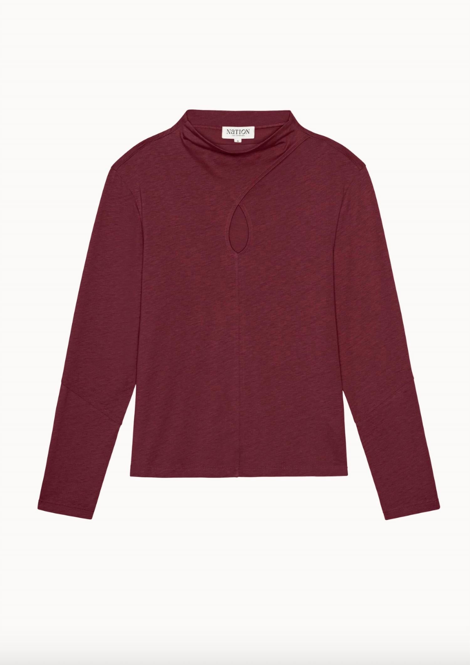 Nation Ltd - Naomi Keyhole Tee