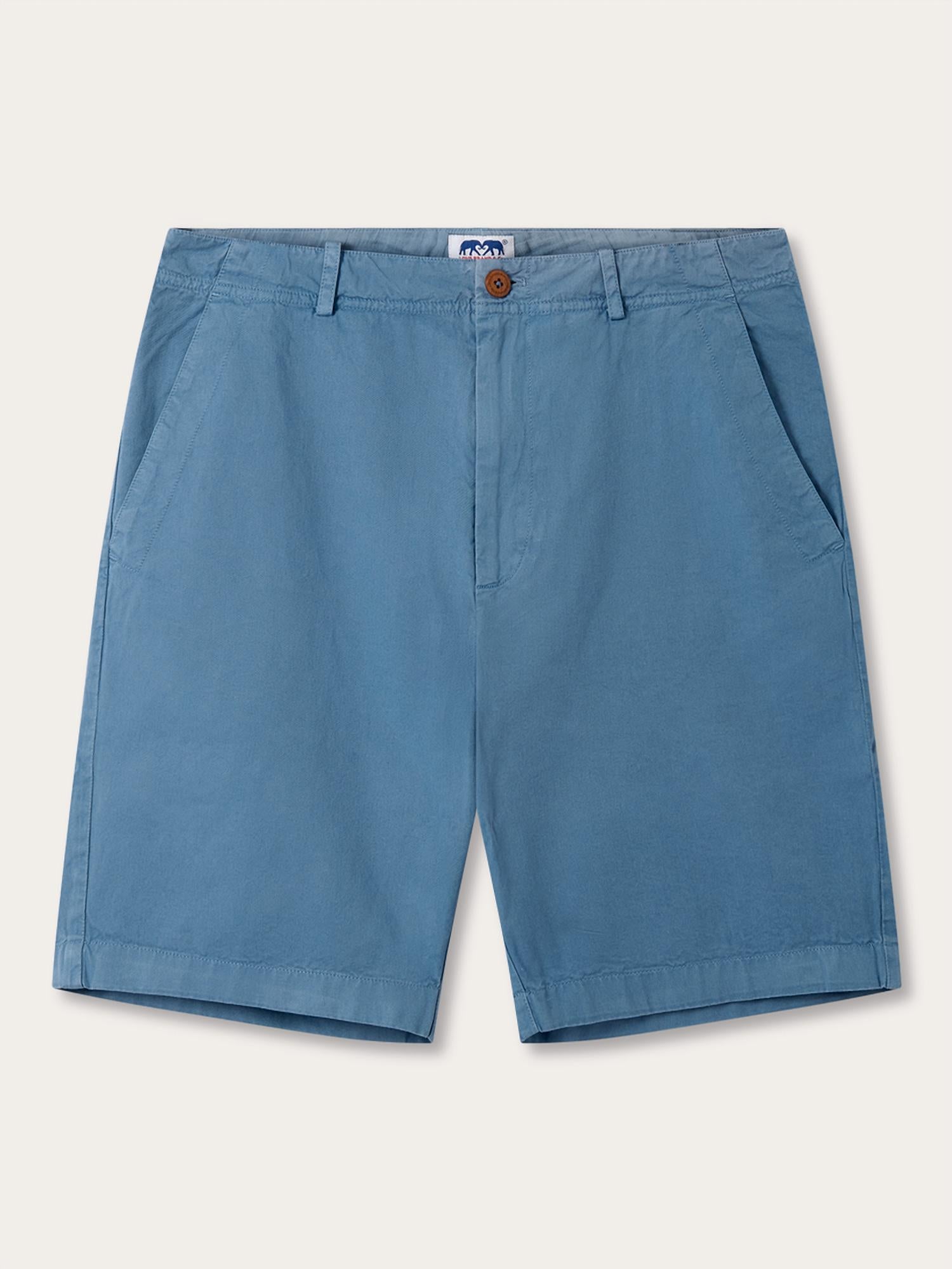 Lover Brand Fashion Men's Harvey Cotton Short in sky blue - men's shorts