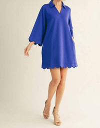 Jodifl Come My Way Dress in royal - women's dress