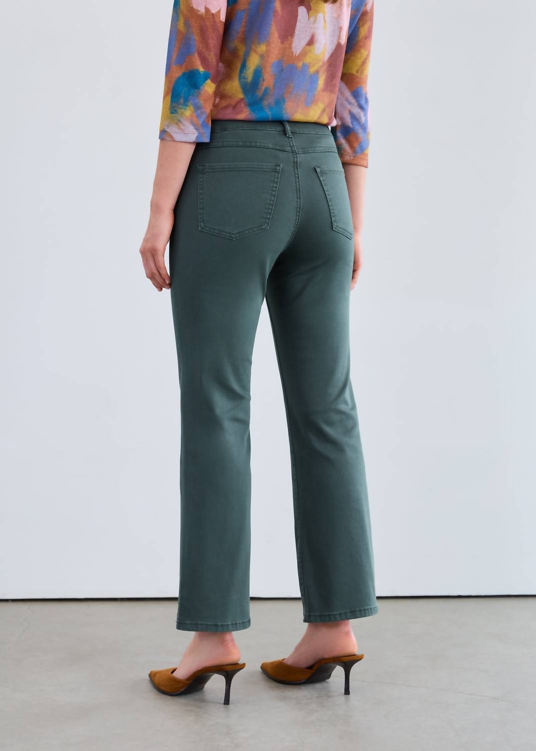 Fdj - Olivia Bootcut Ankle Pants