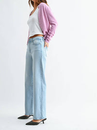 Just Black Denim - Loose Straight Leg Jean