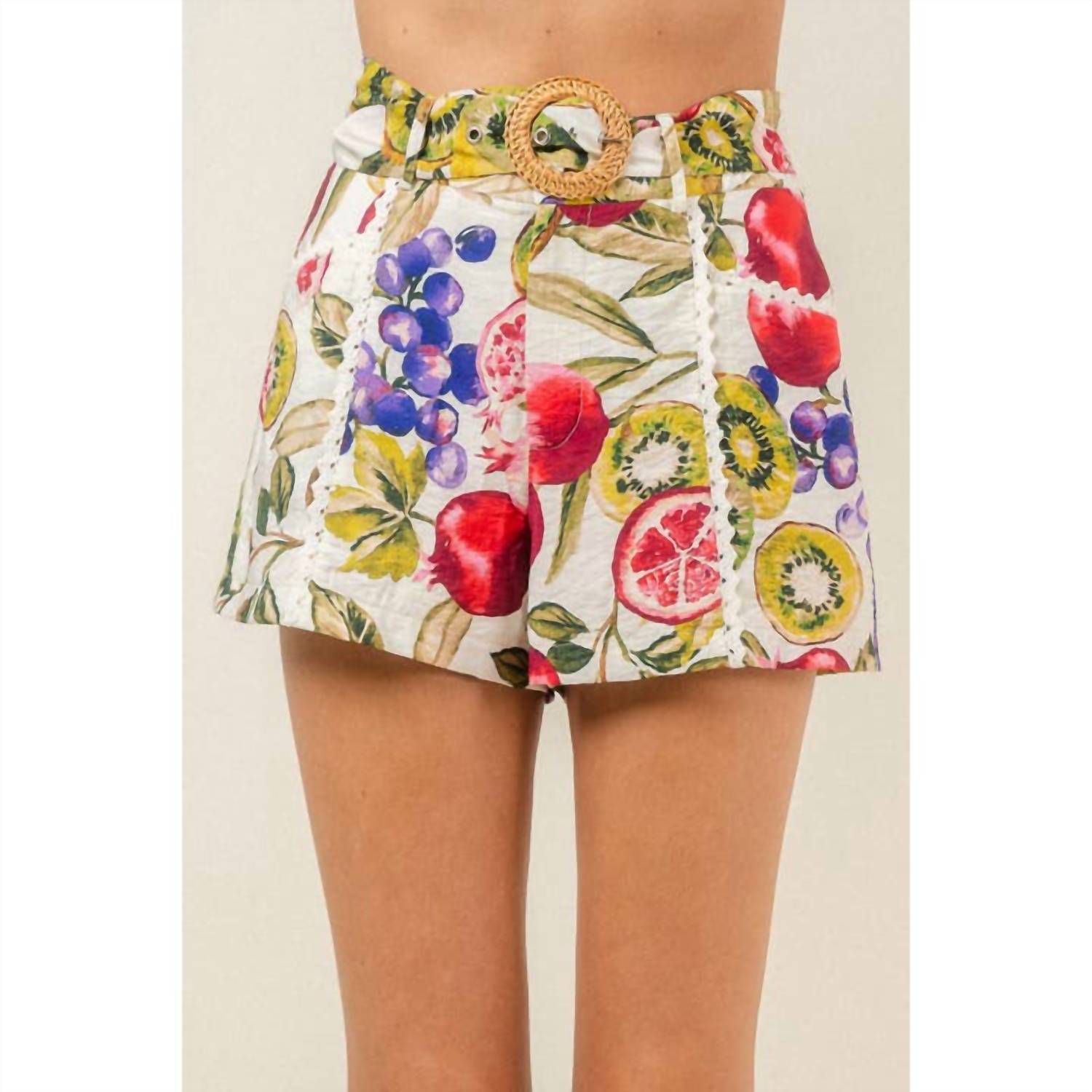 Fore - Women's Fruit Print Short