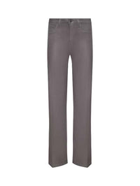 L'Agence - Clayton Coated Wide Leg Jean