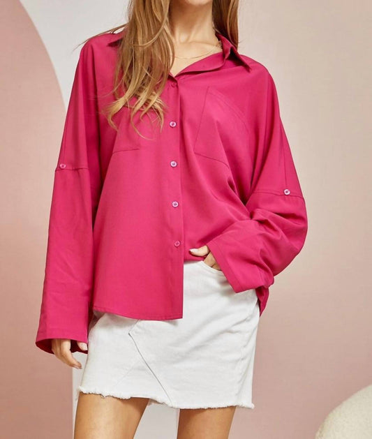 Andree By Unit - Takes Time Relaxed Button Down Shirt
