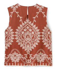 Cartolina Nantucket - Linda Sleeveless Top