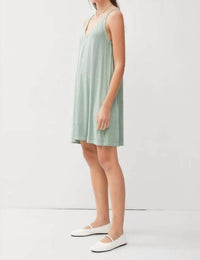 Be Cool - Ribbed V-neck Knit Mini Dress