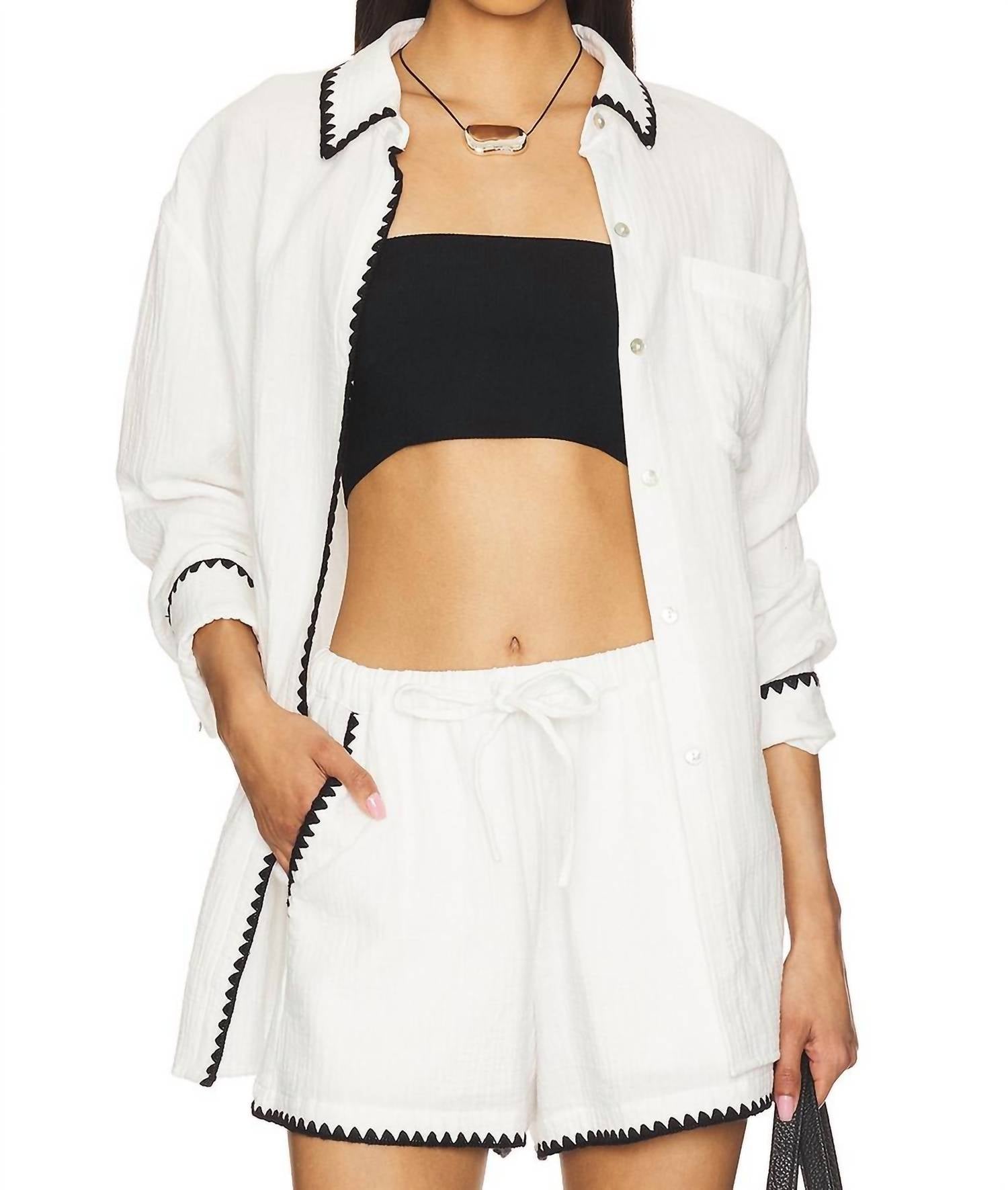 L*Space - Idania Button Down Shirt