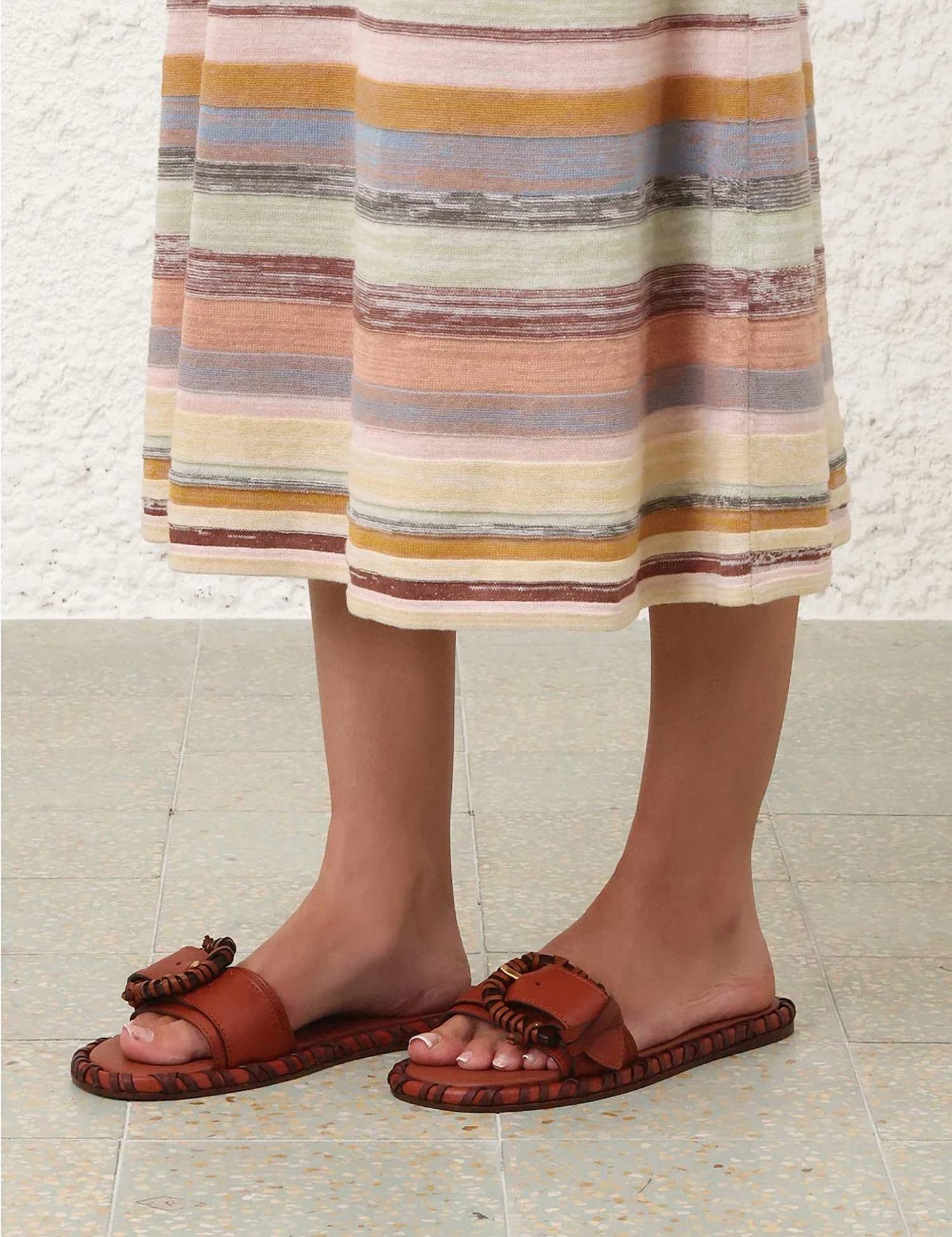Zimmermann - Women's Alchemy Buckle Slide