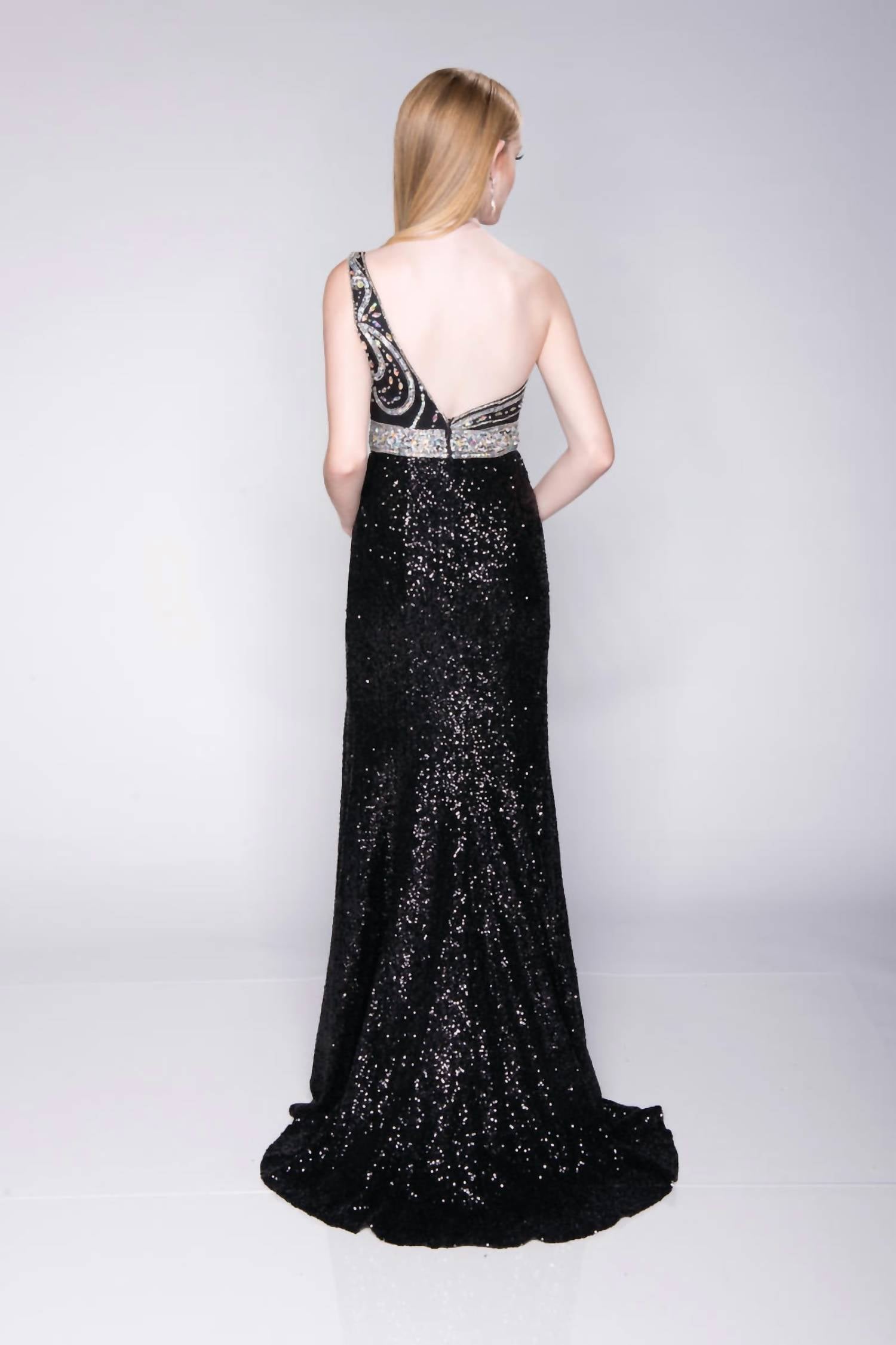 Karishma Creations - One-shoulder Maxi Dress