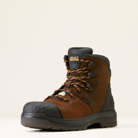 ARIAT Men's Carbon-toe Turbo Outlas H2o Csa Work Boot in rich brown - men's boots