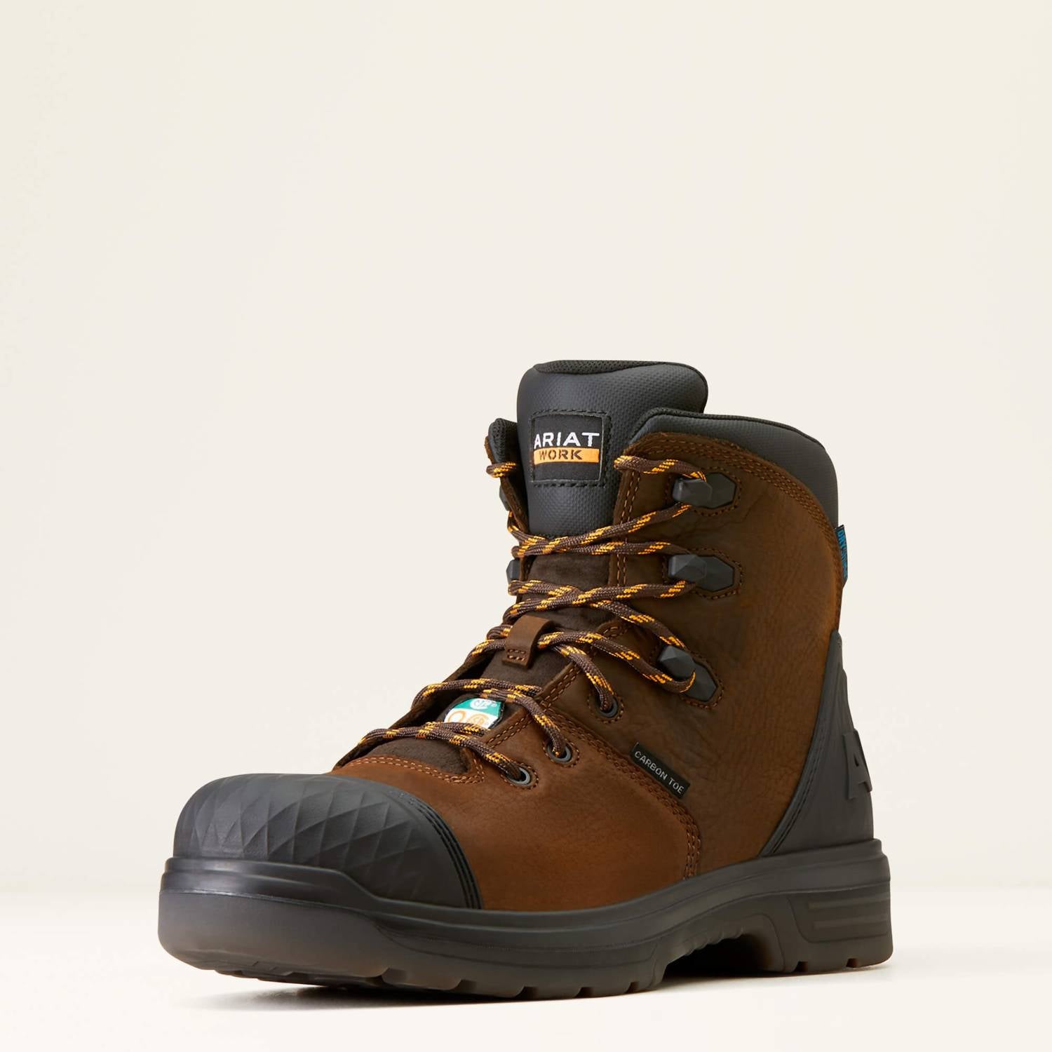 ARIAT Men's Carbon-toe Turbo Outlas H2o Csa Work Boot in rich brown - men's boots