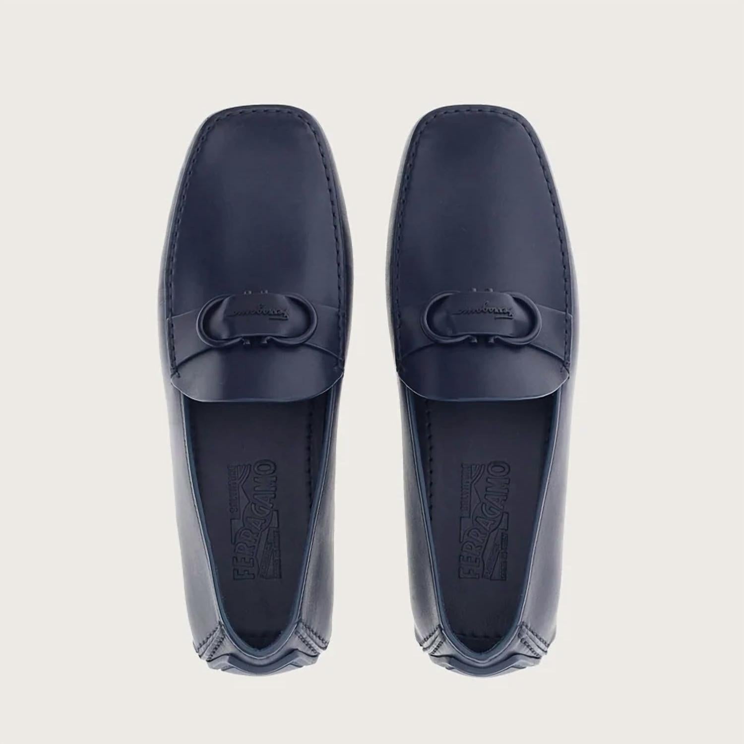 Salvatore Ferragamo - Men's Gancini Palinuro Driving Shoes
