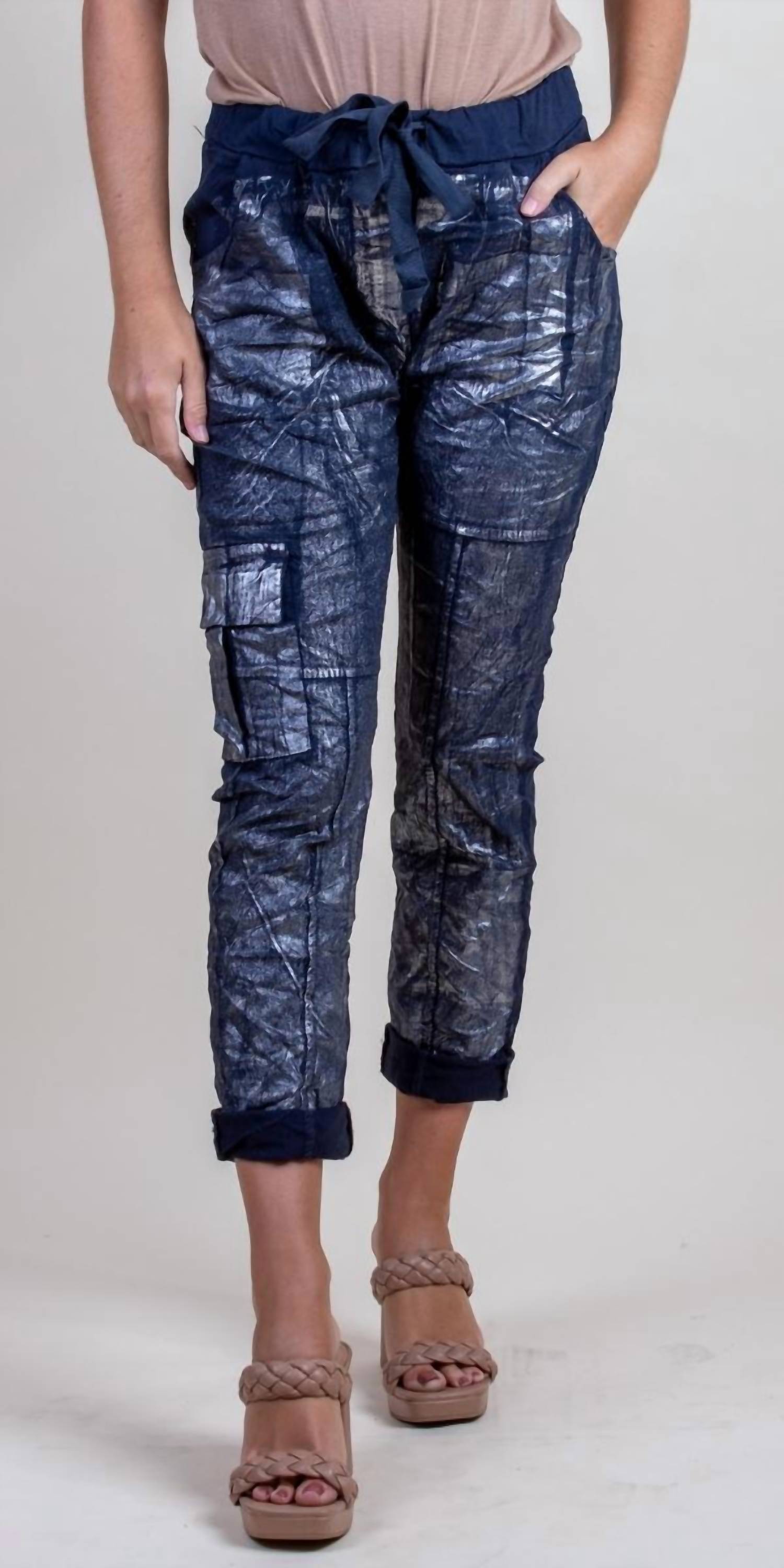 Gigi Moda - Umbria Cotton Cropped Pants