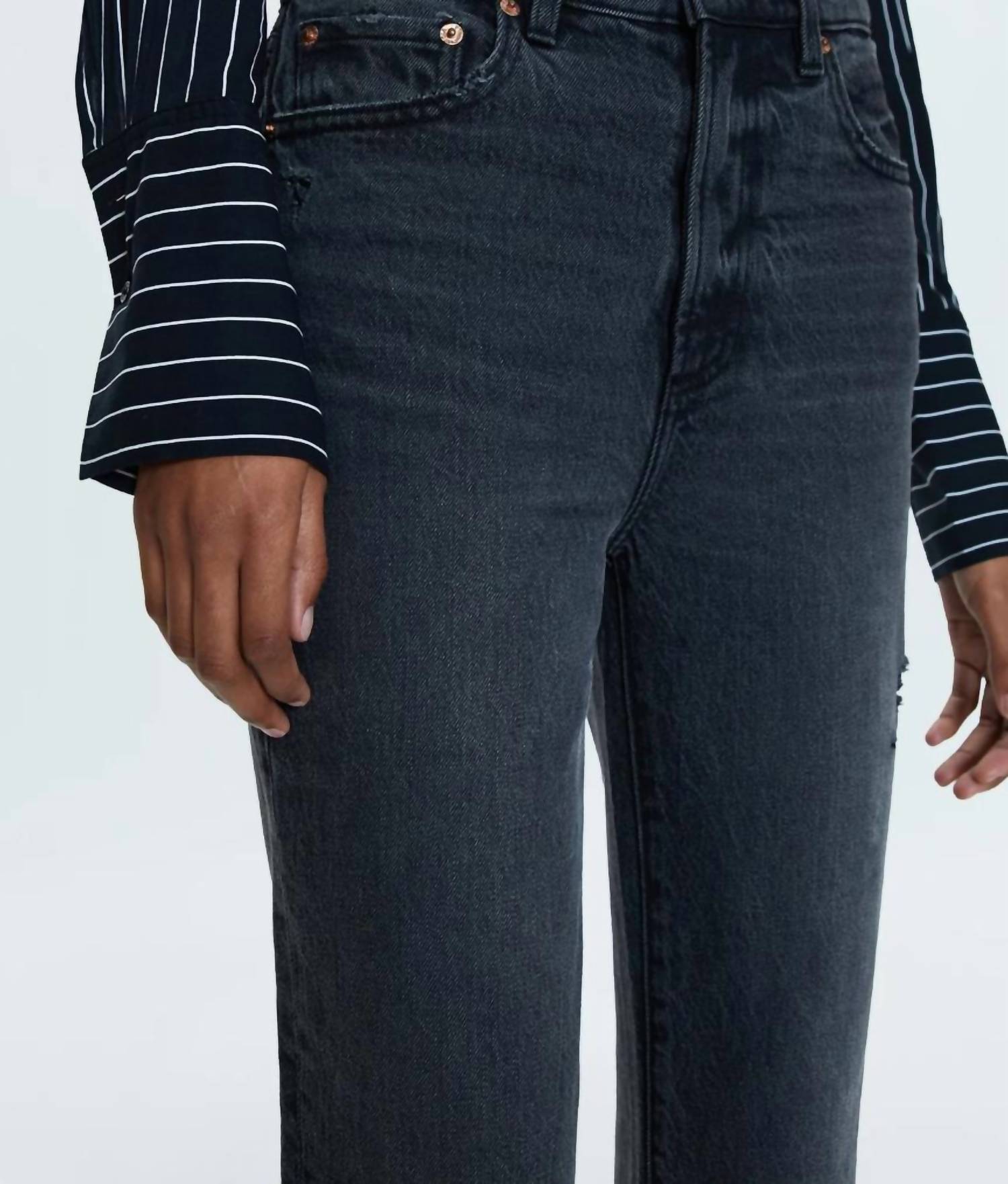 PISTOLA Ally High Rise Bootcut Jeans in after hours vintage - women's jeans - view 4