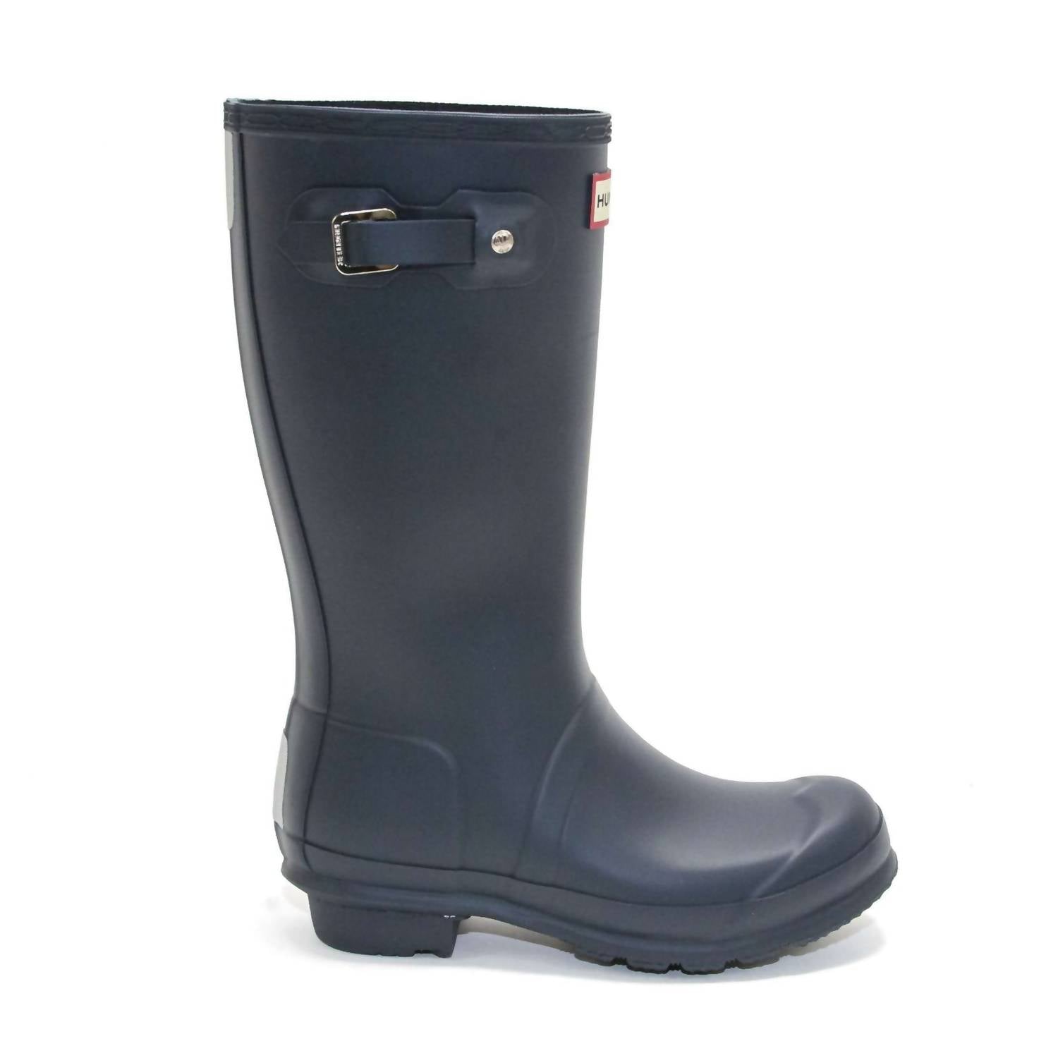 HUNTER Girl's Original Rain Boot in navy - kids' shoe - detail view