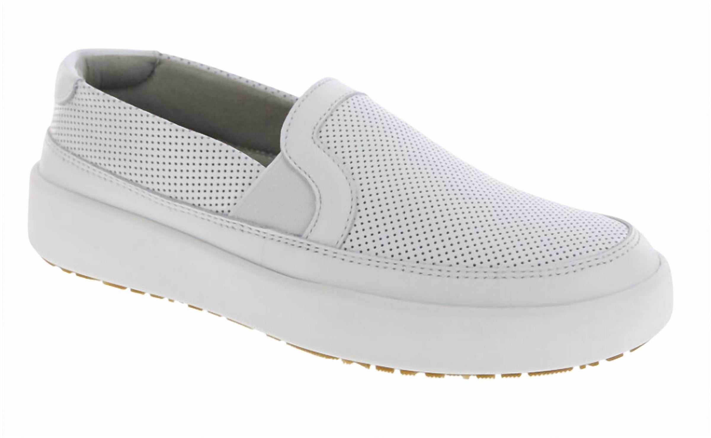 SAS Women's Chuy-x Slip On Sneaker in white perf - women's sneaker