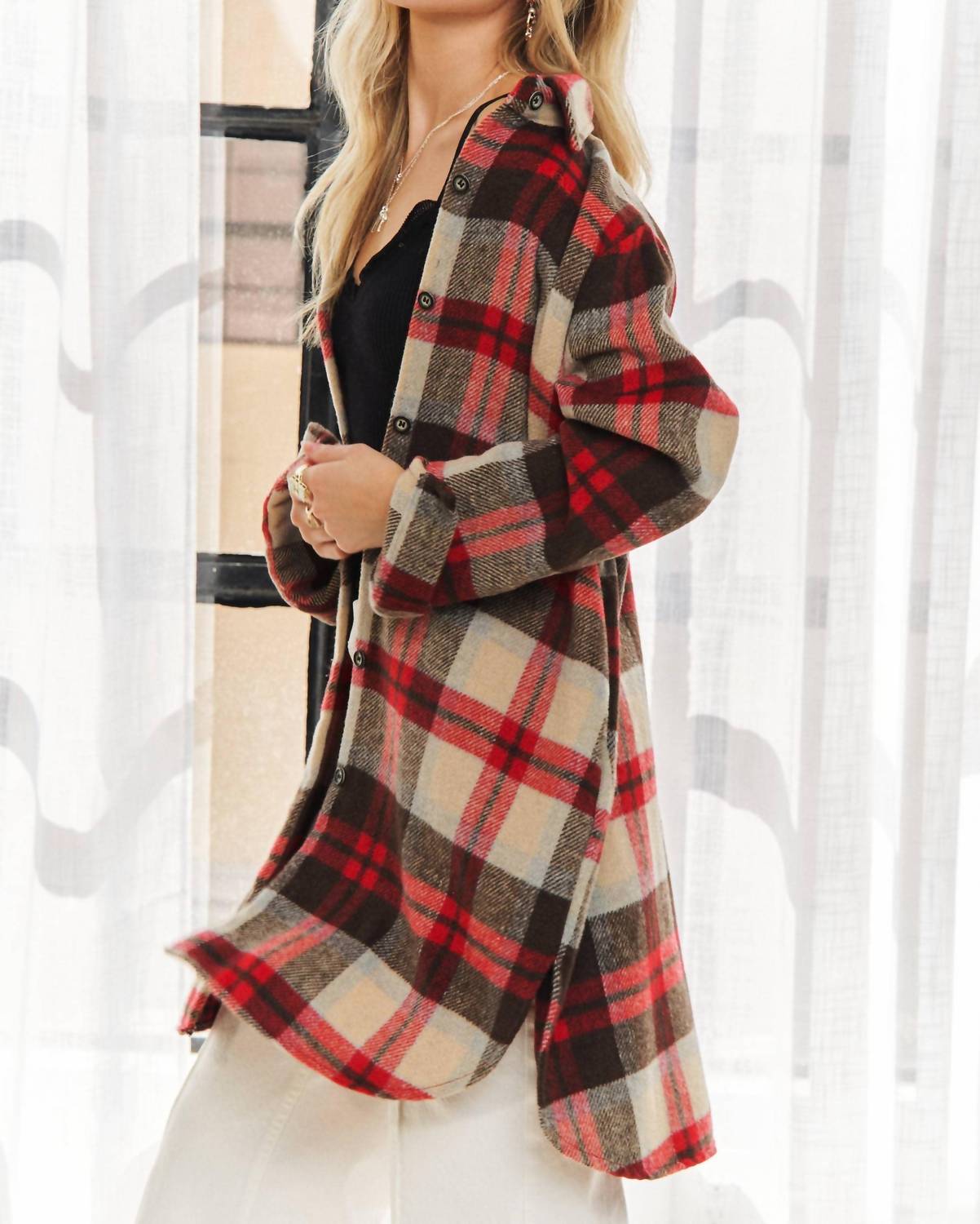 Adora - Classic Flannel Shacket