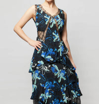 Solgo Atelier - Alexa Orchid Silk Maxi Dress