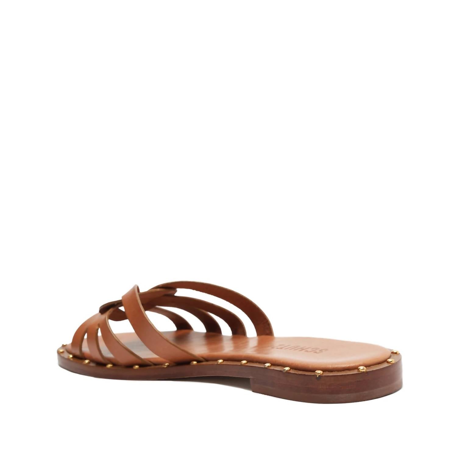Schutz - Phoenix Flat Leather Sandal