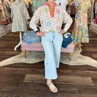 Ivy Jane - Fish In The Sun Popover Top