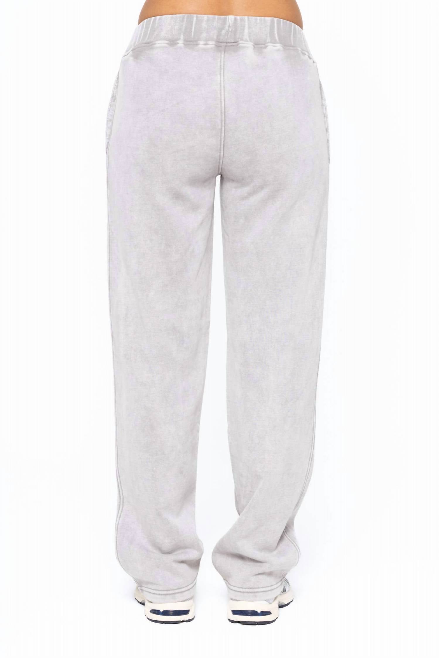 Mono B - Straight Leg Vintage Fleece Lounge Pants