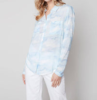 Charlie B - Lightweight Flowy Blouse