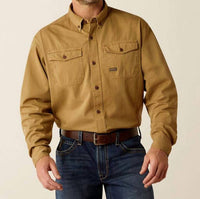 Ariat - Men's Washed Twill Work Button Down Shirt