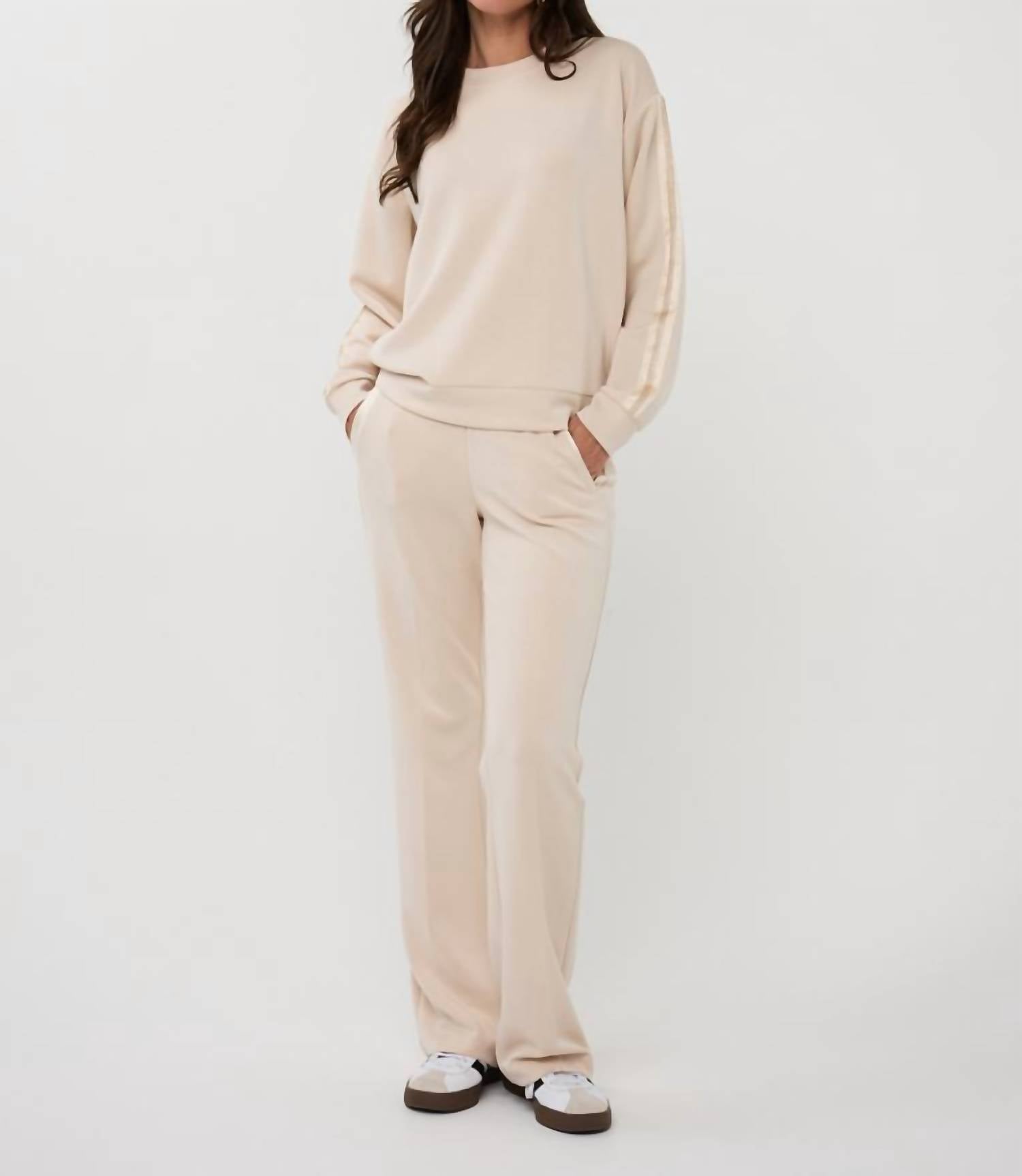 Esqualo - Rhinestones Modal Sweater