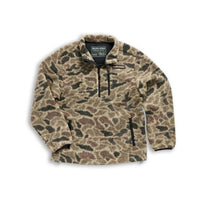 Burlebo - Sherpa Quarter Zip Camo Pullover