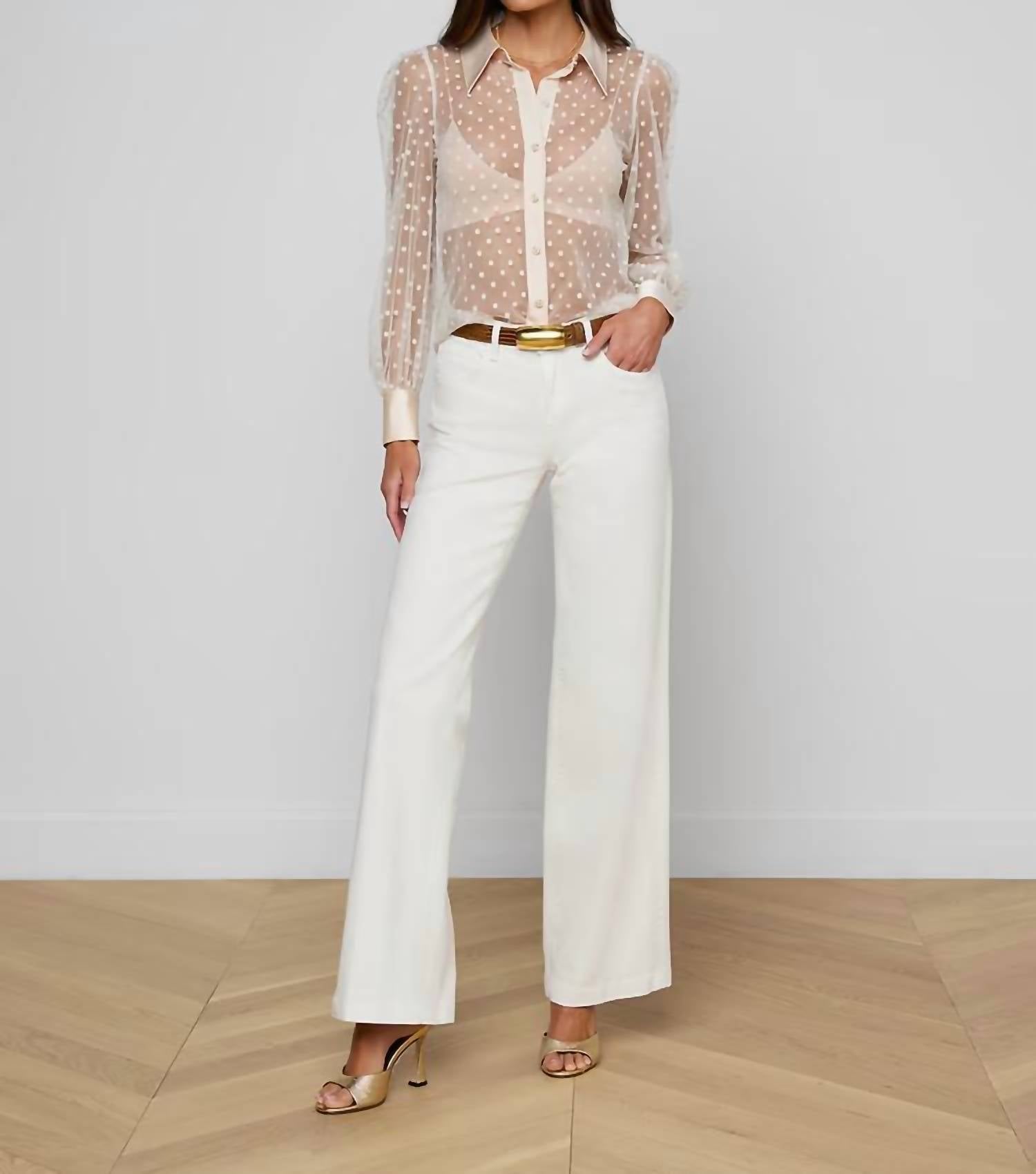 L'Agence - Sophie Long-sleeved Blouse