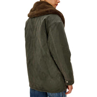 Rails Tessuto Canvas Jacket in umber - women's jacket - detail view