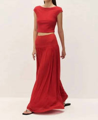 Elodie - Darya Boat Neck Top