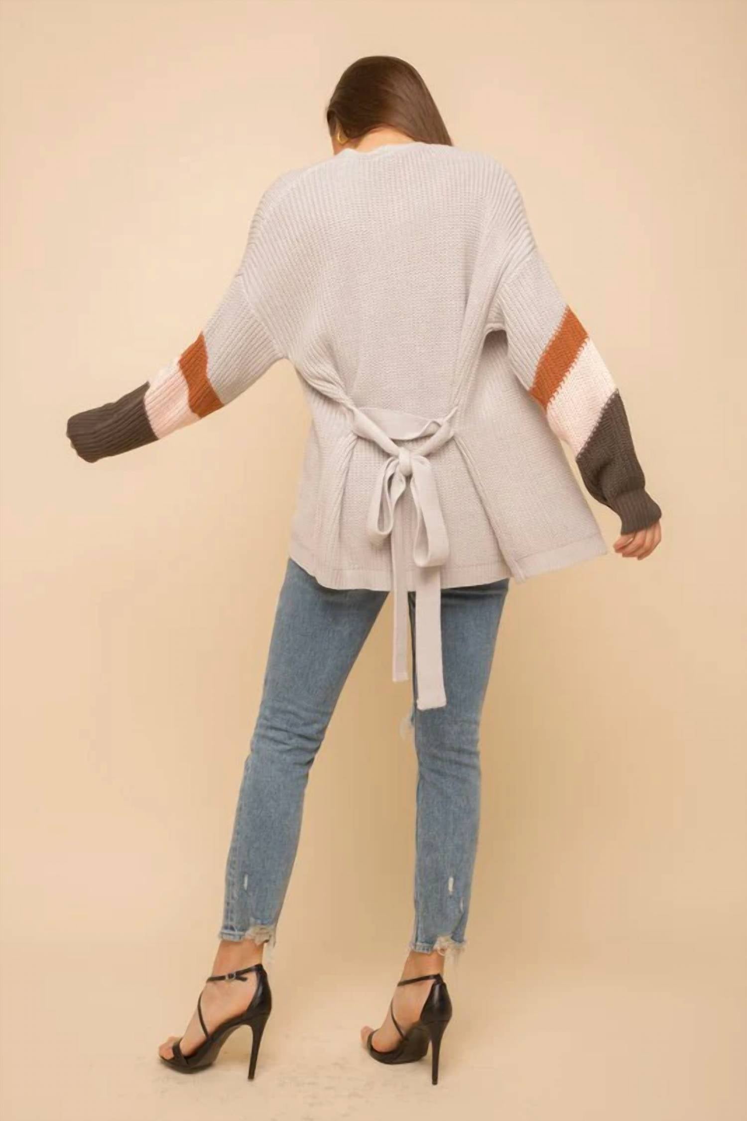 Hem & Thread - Colorblock Cardigan