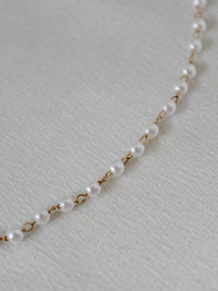 Ellie Vail - Women's Sheena Dainty Pearl Necklace