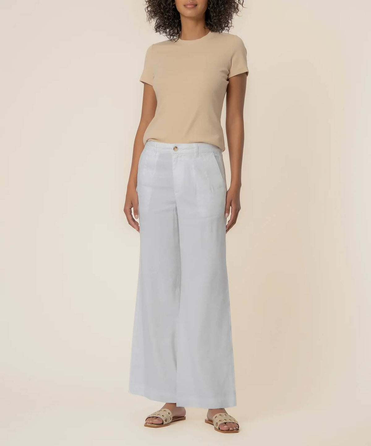 Kut From The Kloth - Meg High Rise Wide Straight Leg Pants