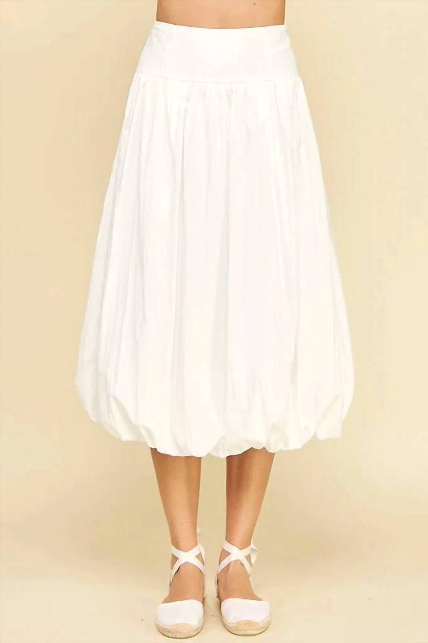 Pinch - Bubble Midi Skirt