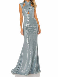 Dress The Population - Sculpted Neck Gown