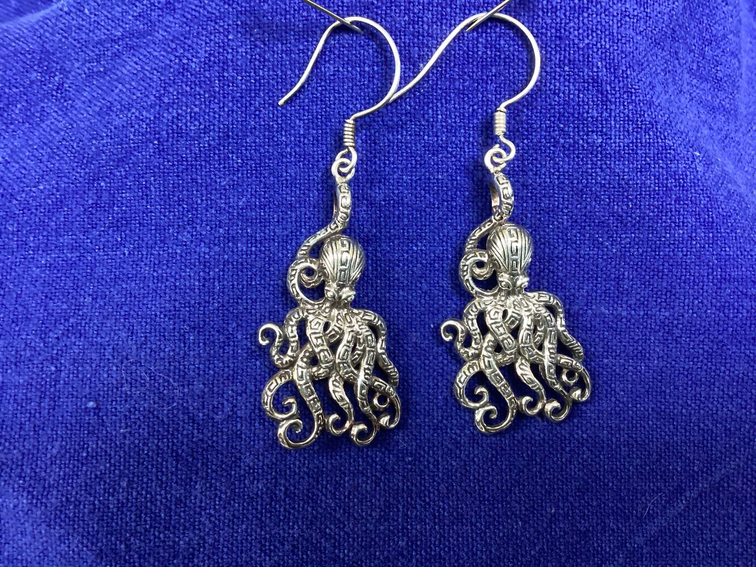 Ted Daily - Women's Octopus Earrings