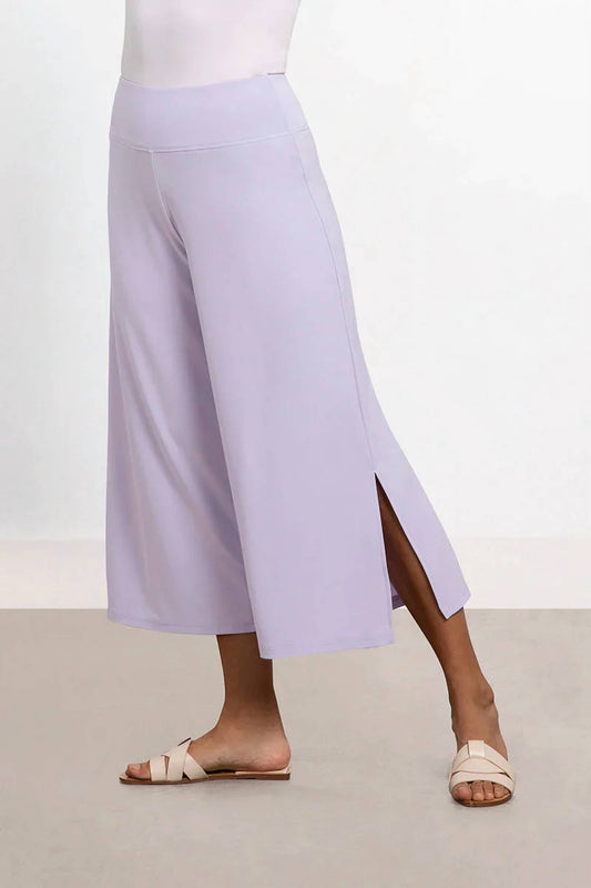 Sympli - Side Slit Wide Capri Pant