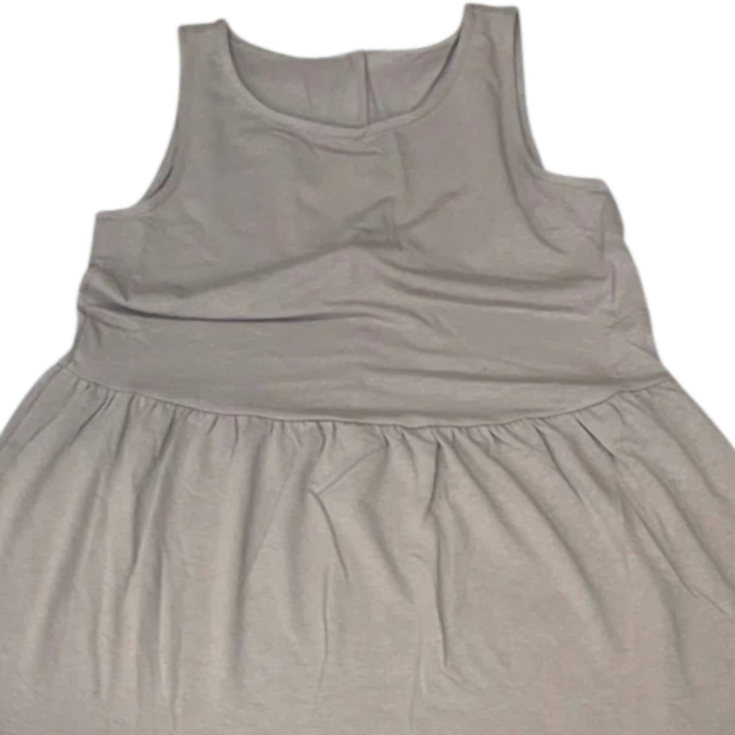 Zenana - Women's Sleeveless Tiered Midi Dress