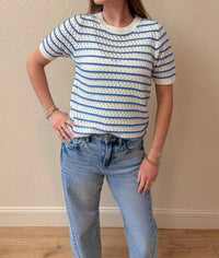 Staccato - Ivy Stripe Knit Top