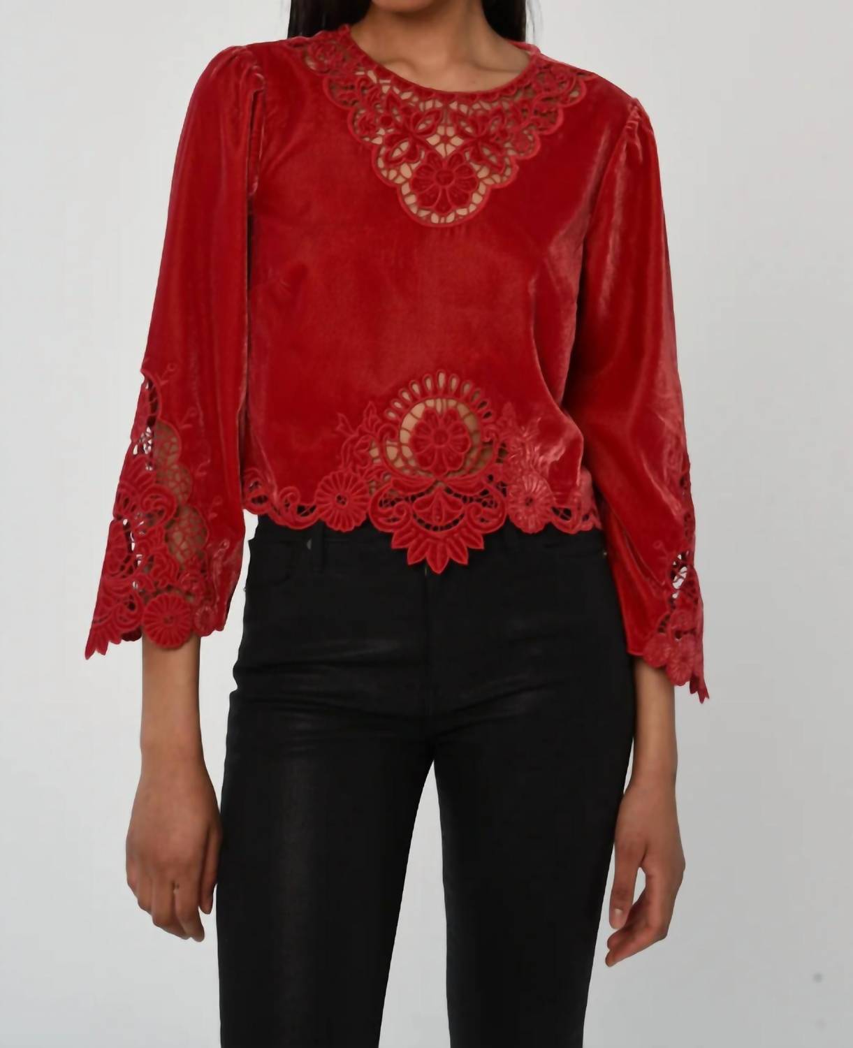 Love The Label - Alina Crew Neck Top