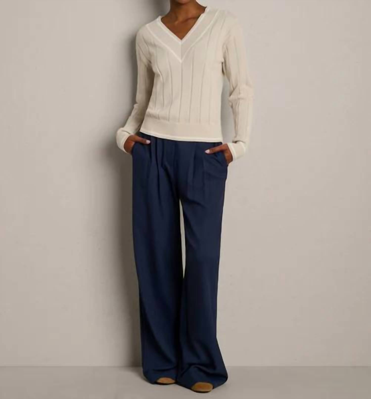 Rhone - Varsity Cable Knit Sweater